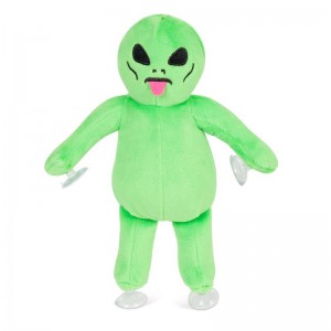 Ripndip Alien Window Plush Suction Cup Plush Doll Asusteet Vihreä | FIW3810N