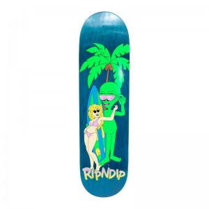 Ripndip Beach Boys Skateboard Vaaleanturkoosi | FIJ3774P