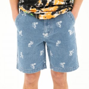 Ripndip Dance Party Denim Shortsit Pesu | FIS3236G