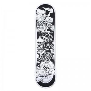 Ripndip Dark Twisted Fantasy Snow Skateboard Mustat Valkoinen | FIO3765K