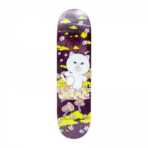 Ripndip Day Tripper Skateboard Violetit | FIQ3784M