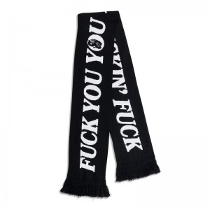 Ripndip Fuckin Fuck Knit Scarf Asusteet Mustat | FIY3814X