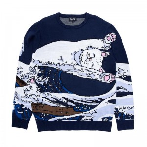 Ripndip Great Wave Neulepuserot Laivastonsininen | FIZ3200U