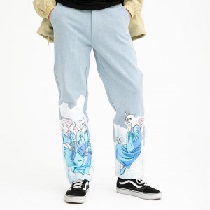 Ripndip Heaven And Hell Denim Housut Vaaleanpesu | FII3452L