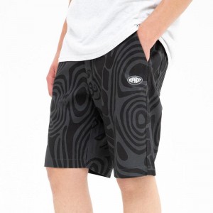 Ripndip Hypnotic Puuvilla Twill Shortsit Mustat | FIN3249W