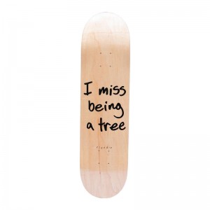 Ripndip I Miss Being A Tree Skateboard Beige | FIZ3777U