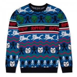 Ripndip Jolly Holiday Knit Neulepuserot Monivärinen | FII3187L