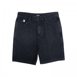 Ripndip La Brea Denim Shortsit Mustat Pesu | FIZ3218U