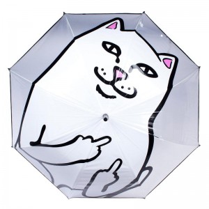 Ripndip Lord Nermal Umbrella Sateenvarjot Valkoinen | FIF3685D