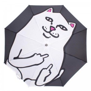 Ripndip Lord Nermal Umbrella Sateenvarjot Mustat | FIS3683G