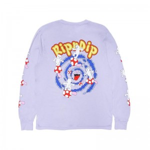 Ripndip Lucid Vacation Pitkähihainen Laventeli | FIP3506J