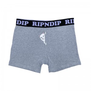 Ripndip Peek A Nermal Boxer Harmaat | FIN3678W