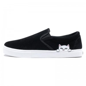 Ripndip Peeking Nermal Slip On Slip On Kengät Mustat | FIQ3083M