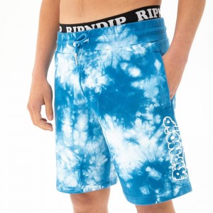 Ripndip Ripntail Sweat Shortsit Sininen Pesu | FID3237F