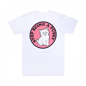 Ripndip Stop Being a Pussy Paidat Valkoinen | FIE3369B