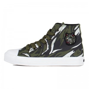 Ripndip Tiger Nerm High-Top Korkeavartiset Camo | FIK3100O