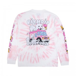 Ripndip Youtooz Crazy Cream Truck Pitkähihainen Pinkki | FIG3478S